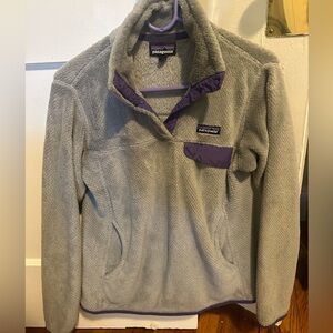 Patagonia woman’s pullover fleece M